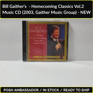 Bill Gaither's - Homecoming Classics Vol.2, Music CD (2003, Gaither Music) - NEW